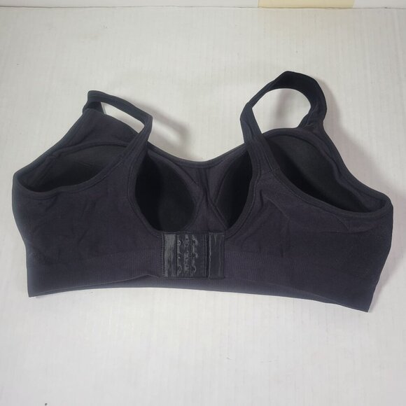 Truekind Black Daily Comfort Wire Free Shaper Bra #10022 Size L - Picture 2 of 4